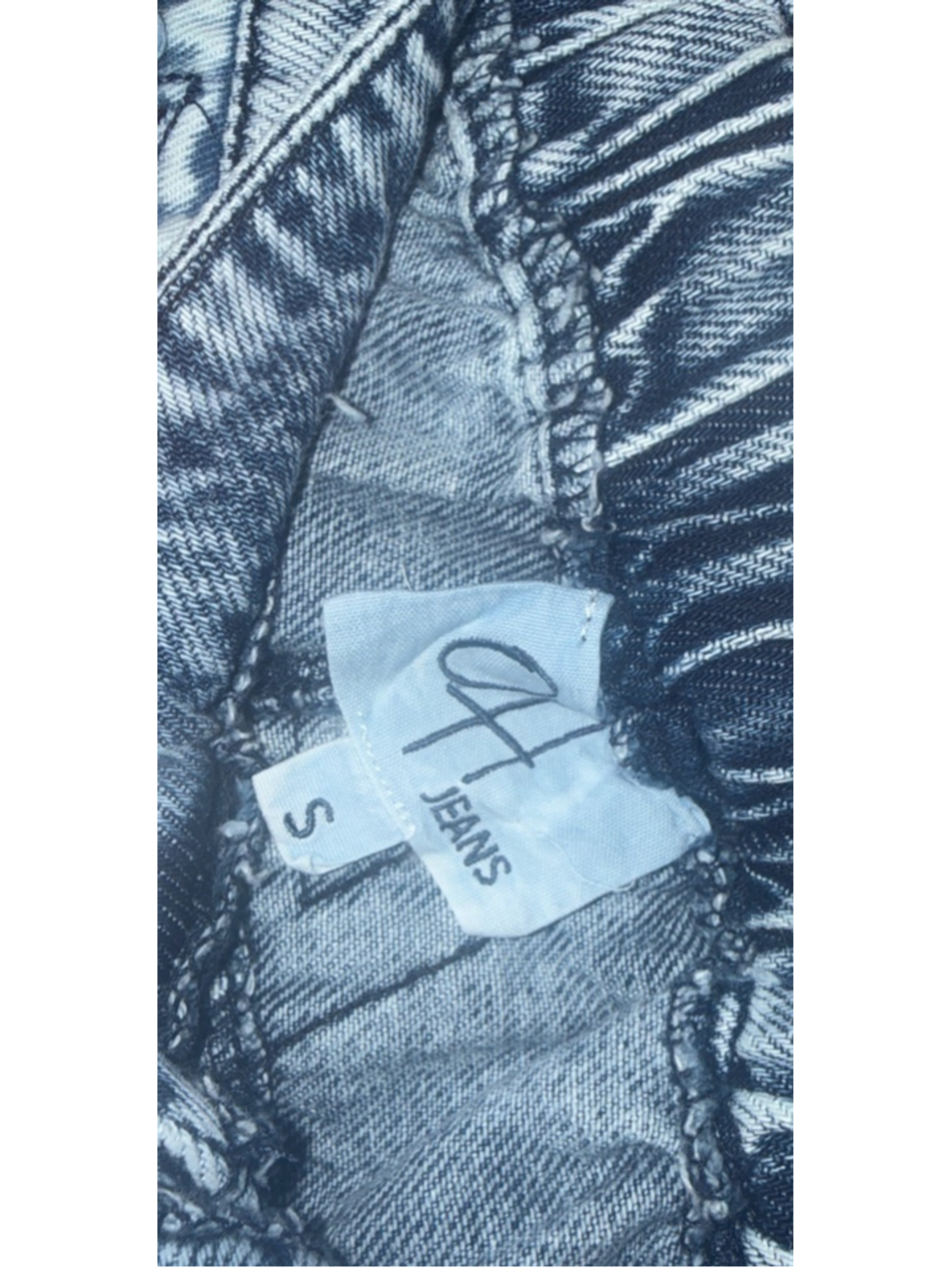 Oli Hali Blue Star Distressed Jeans - Picture 5 of 5